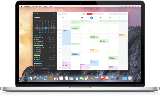calendar for macbook pro